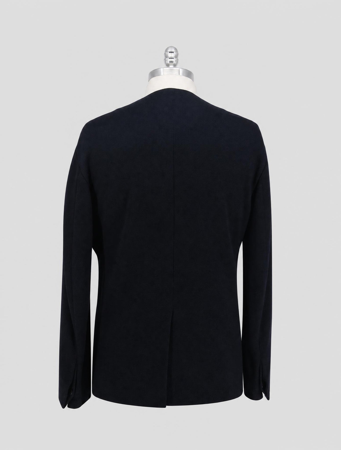 Kiton Knt Bkue Cashmere Cotton Blazer