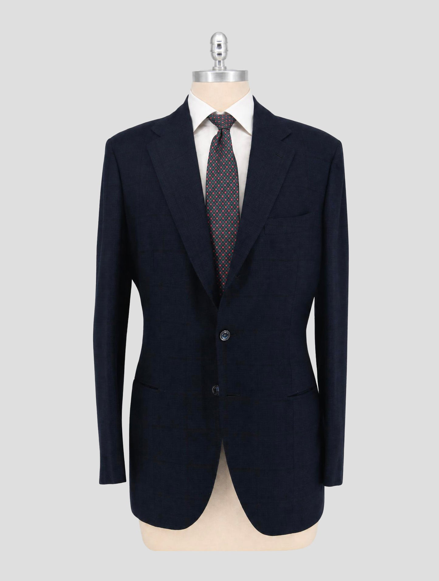 Kiton Blue Cashmere Suit
