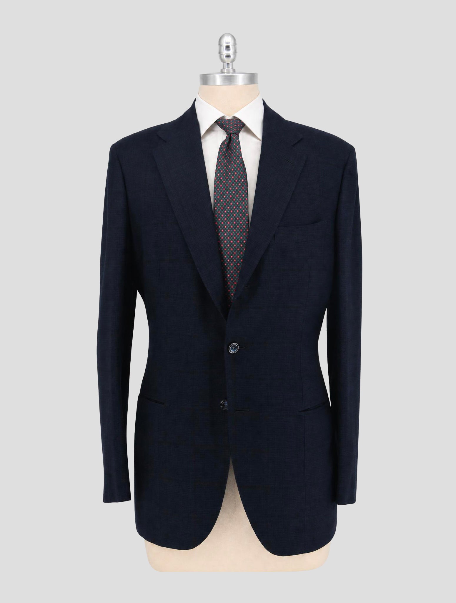 Kiton Blue Cashmere Suit