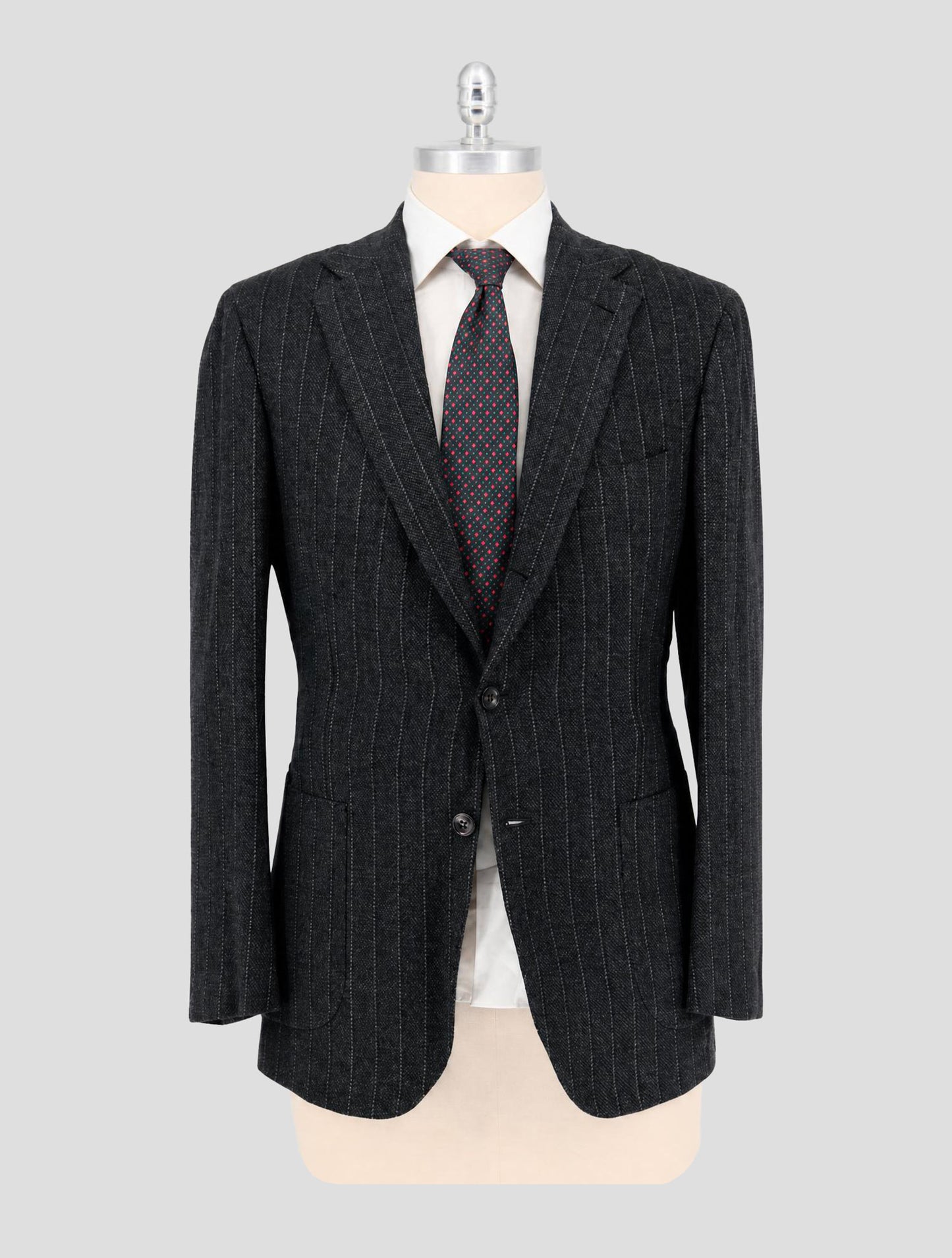 Kiton Gray Cashmere Suit