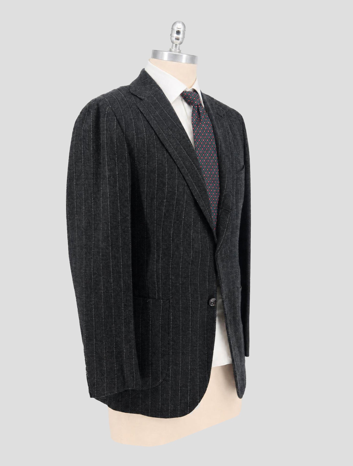 Kiton Gray Cashmere Suit