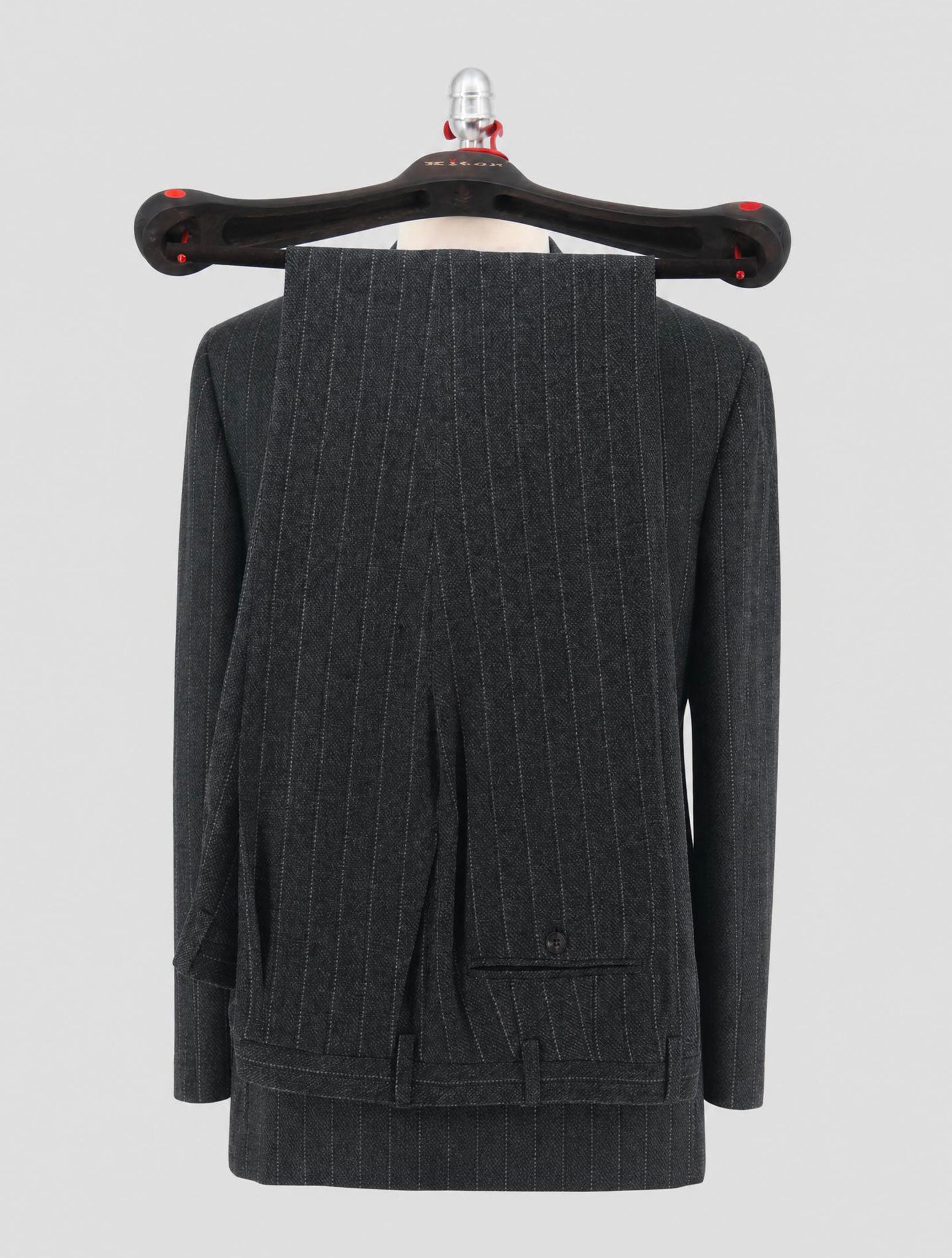 Kiton Gray Cashmere Suit