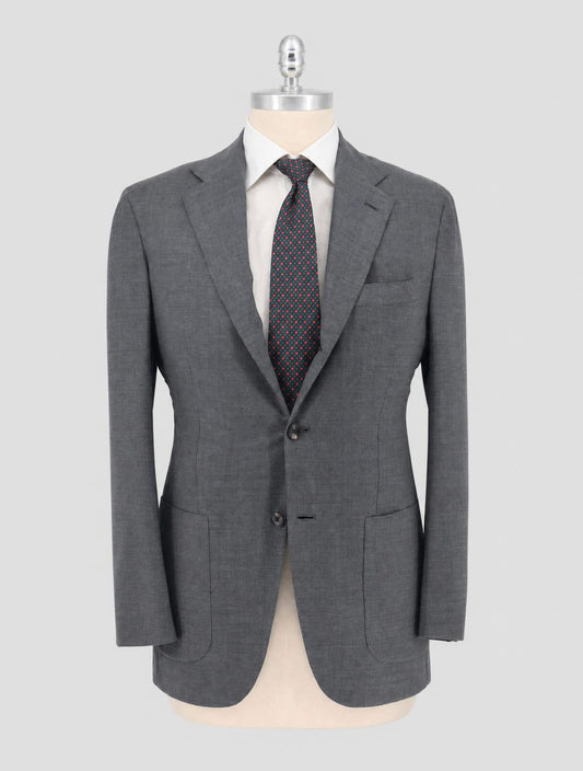 Kiton Gray Wool Suit