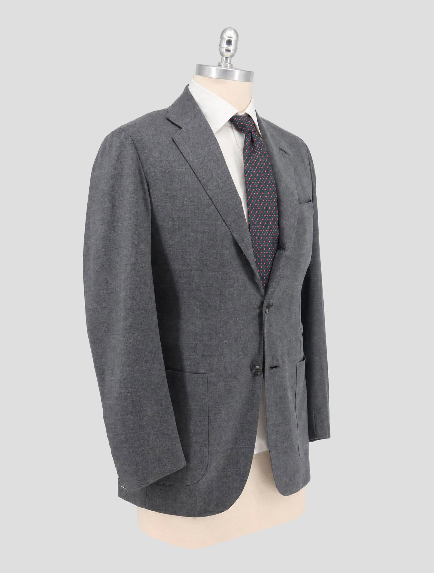 Kiton Gray Wool Suit