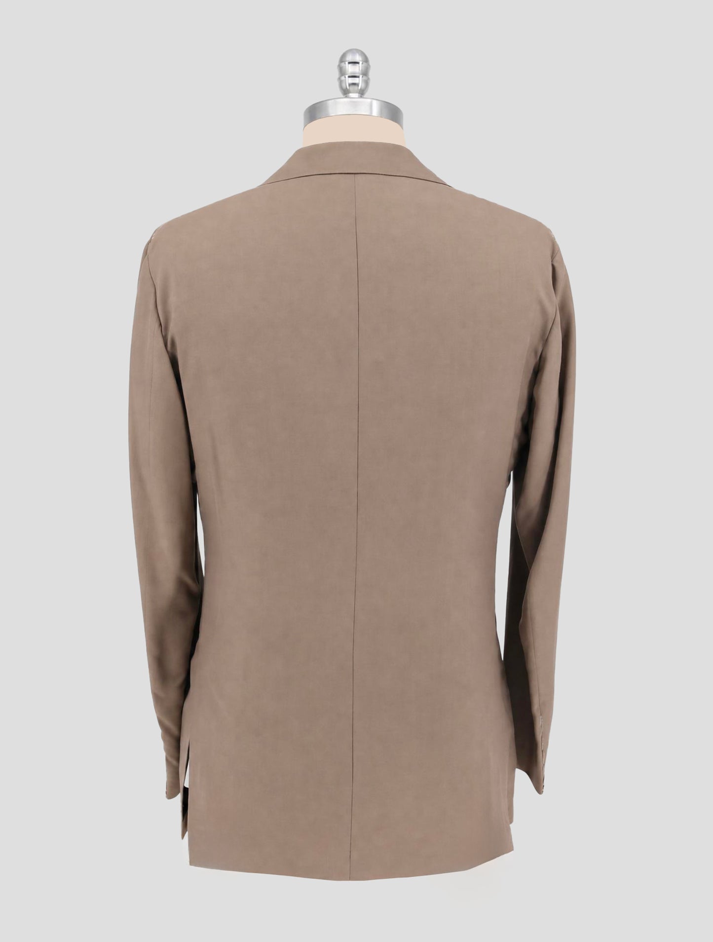 Kiton Beige Lyocell Viscose Silk Suit