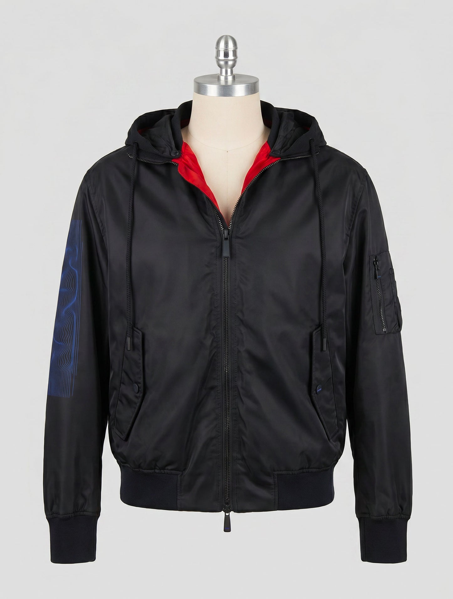 Kiton Knt Black Pa Coat