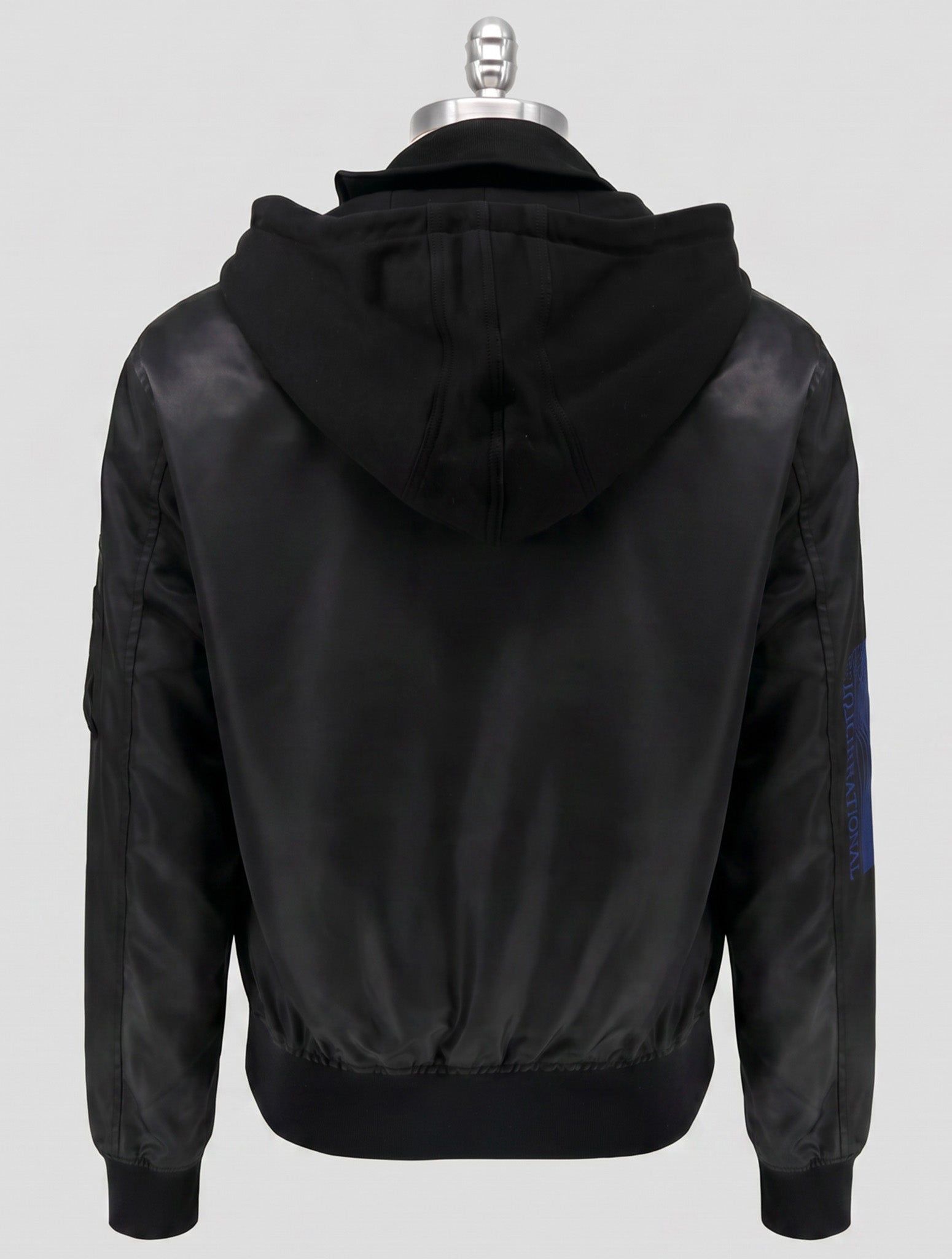 Kiton Knt Black Pa Coat