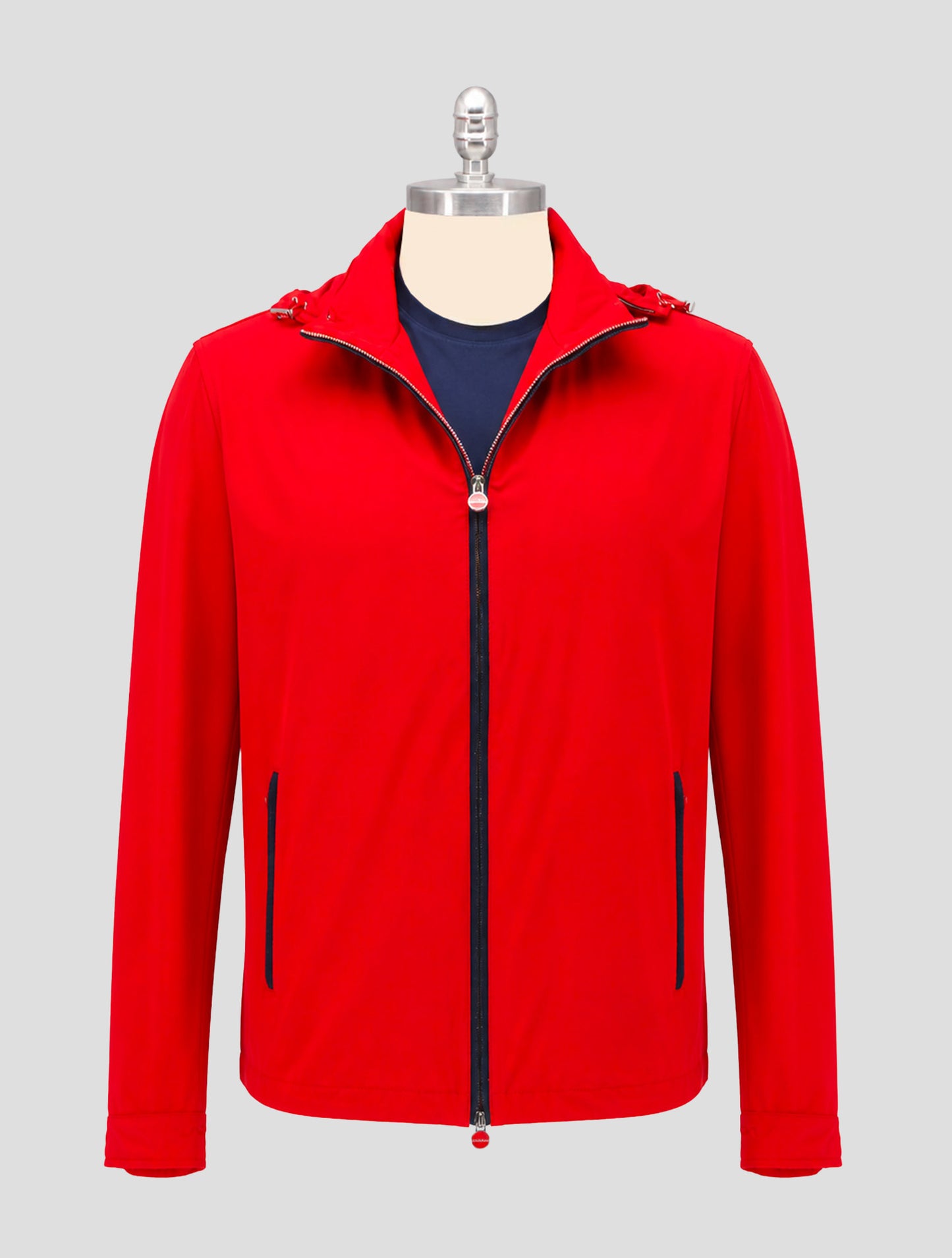 Kiton Red Pa Ea Coat