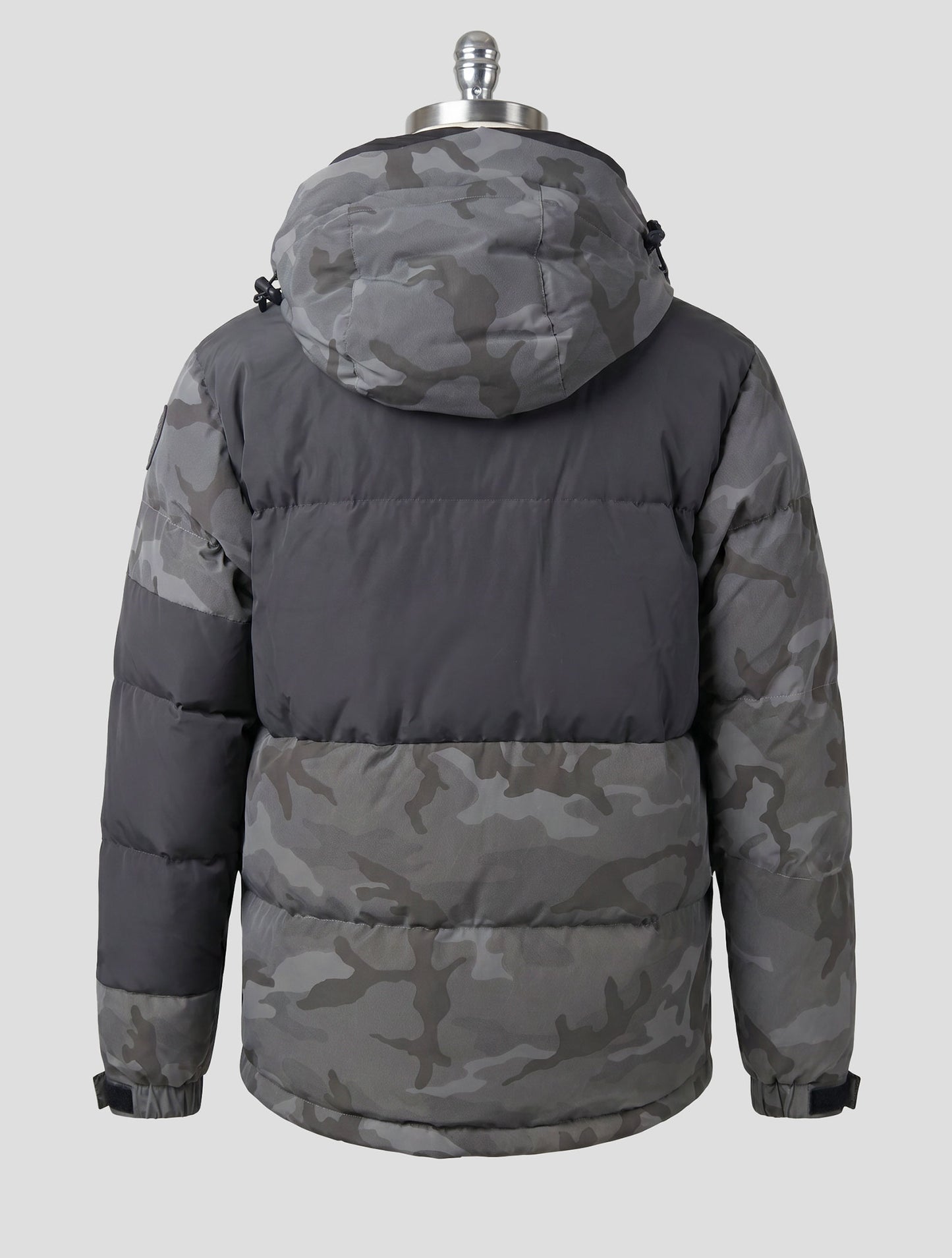 Kiton Knt Gray Pes Coat
