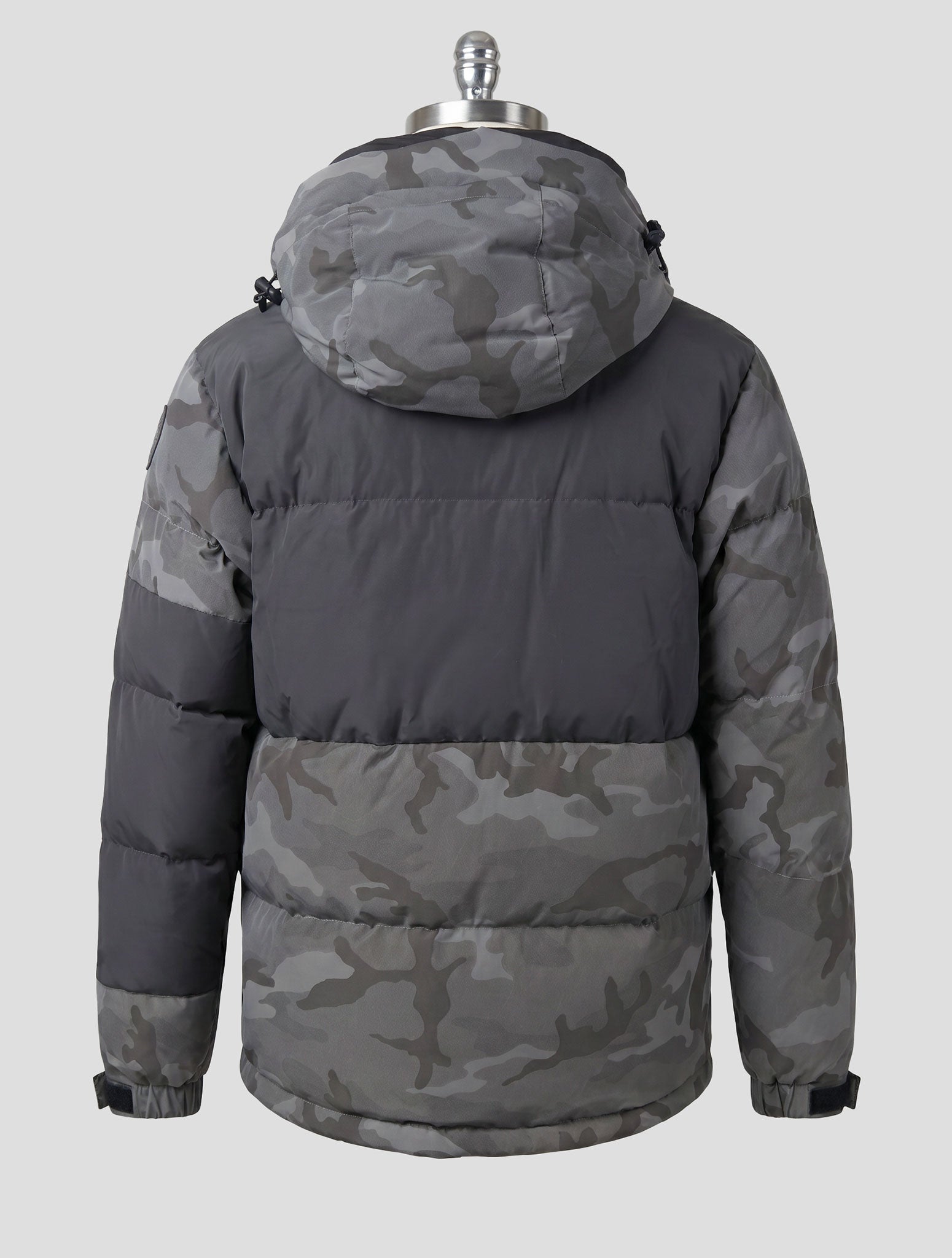 Kiton Knt Gray Pes Coat