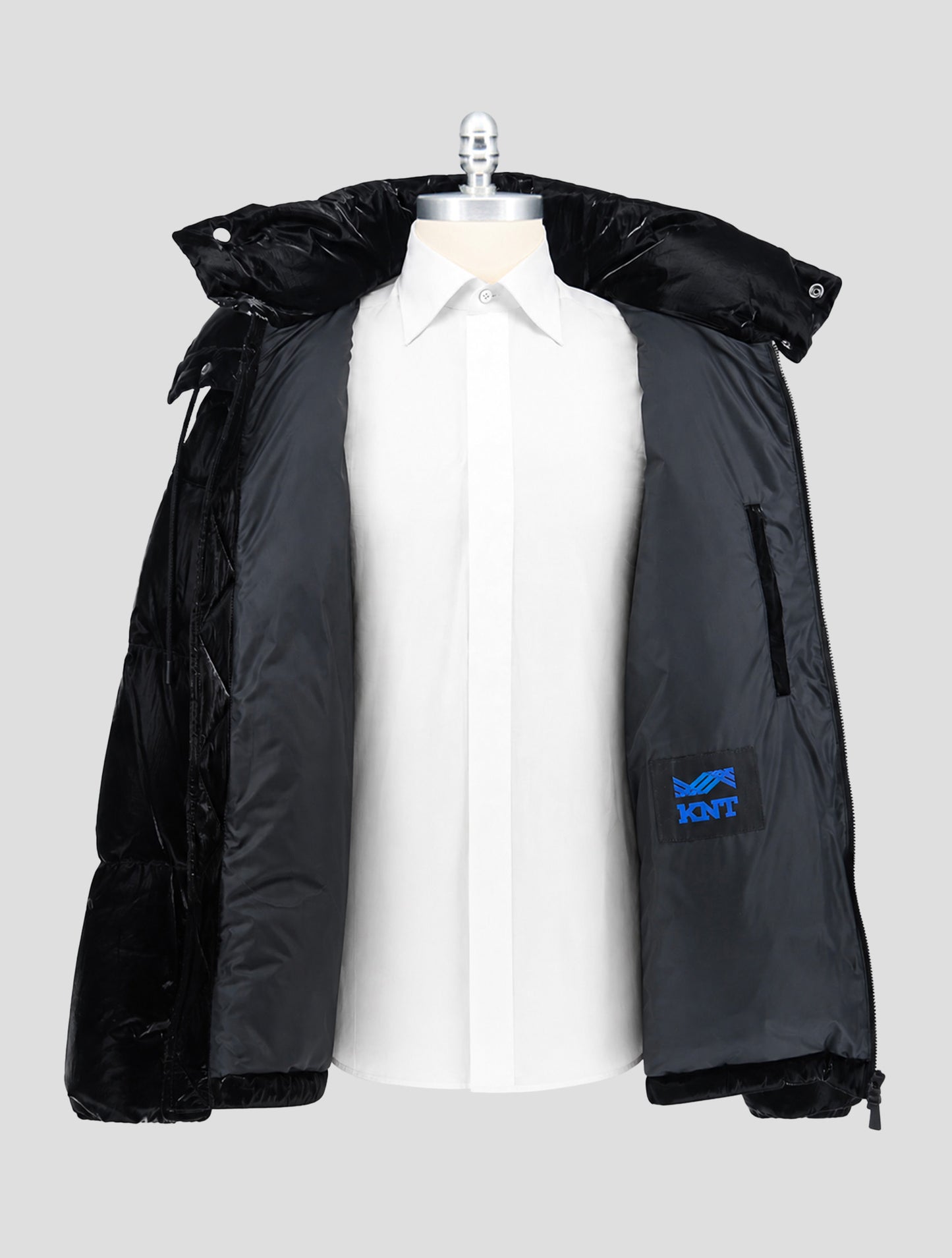 Kiton Knt Black Pa Coat