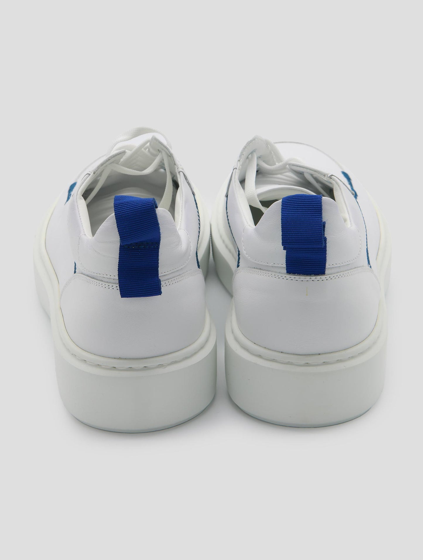 Kiton Knt White Leather Sneakers