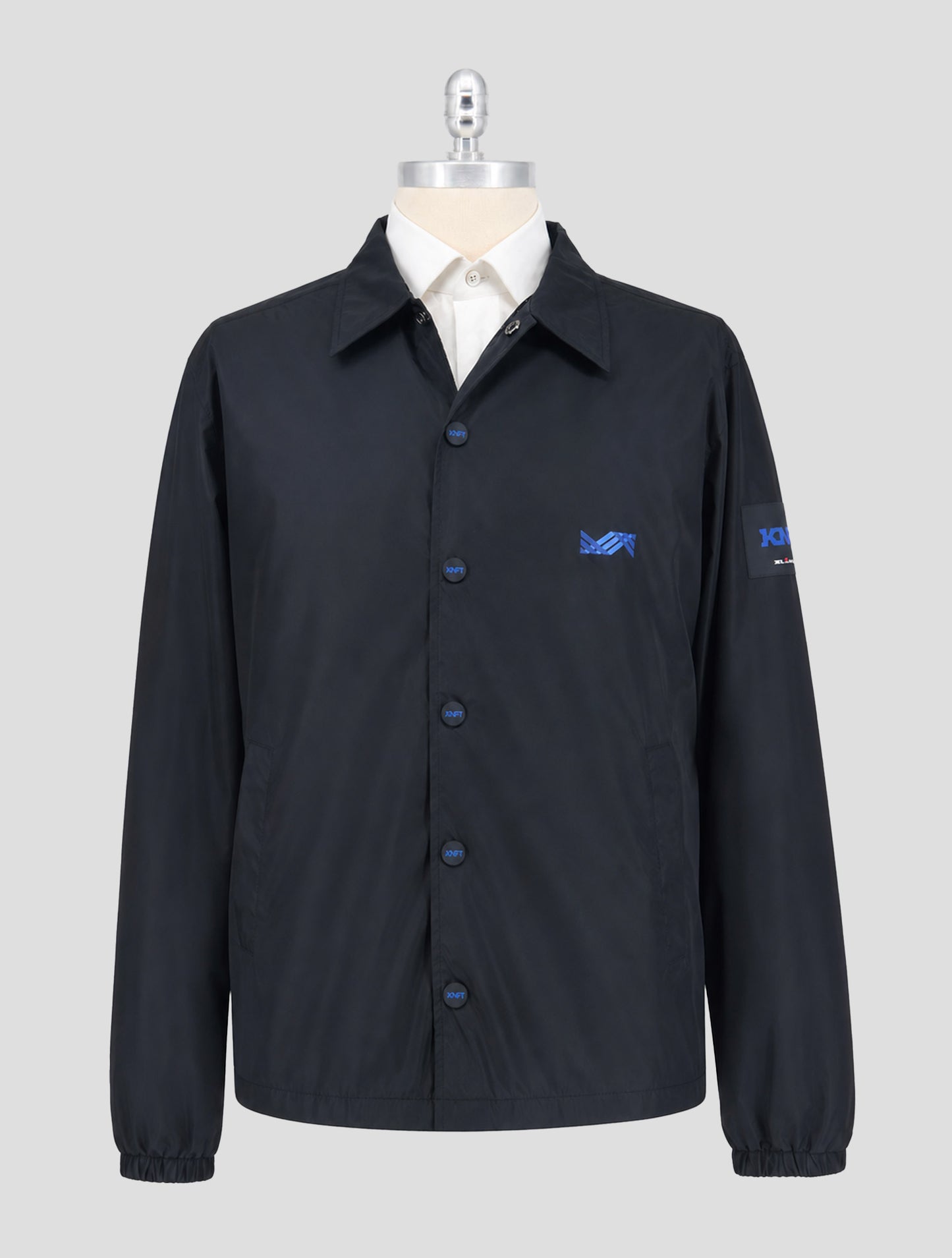 Kiton Knt Black Pa Coat