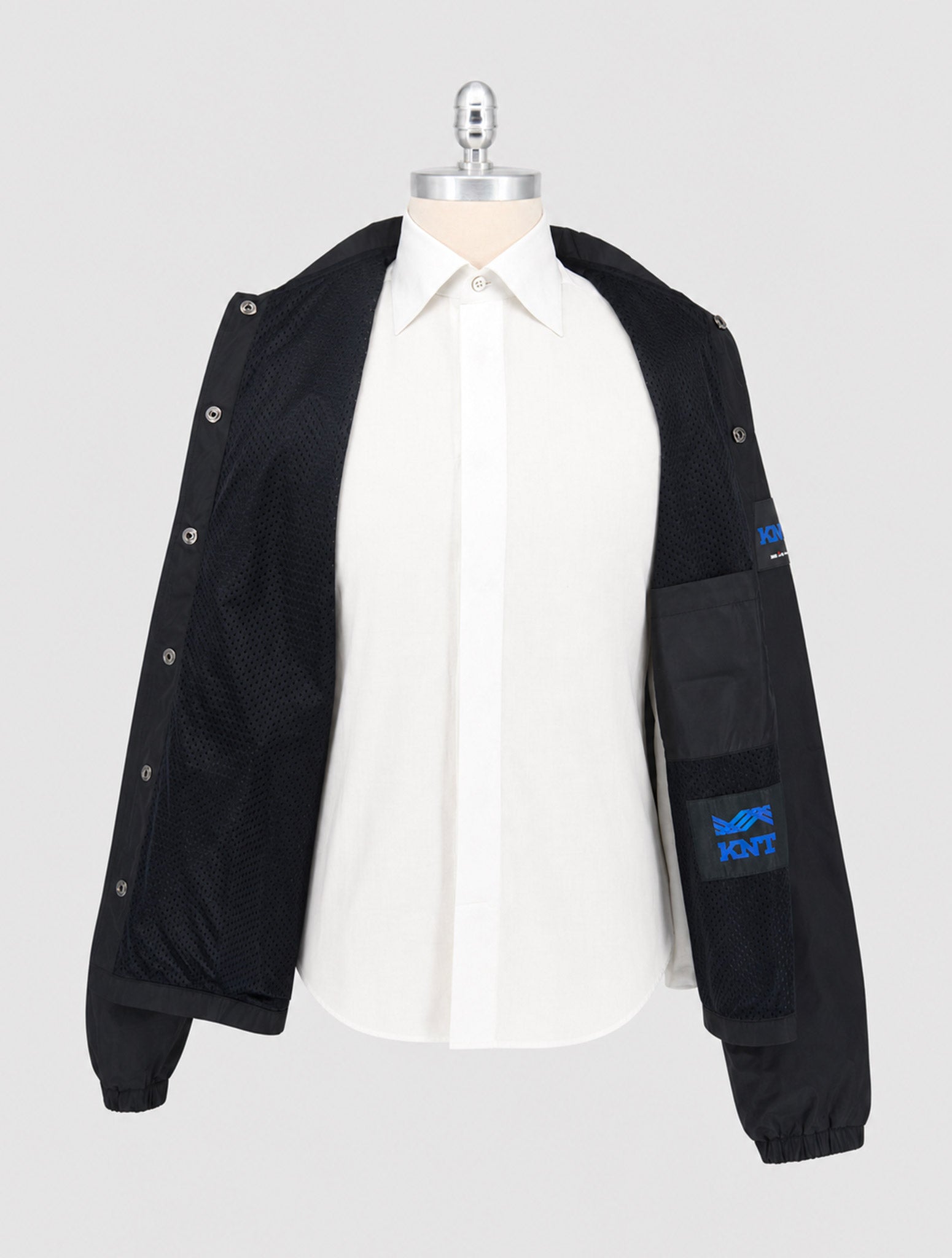 Kiton Knt Black Pa Coat