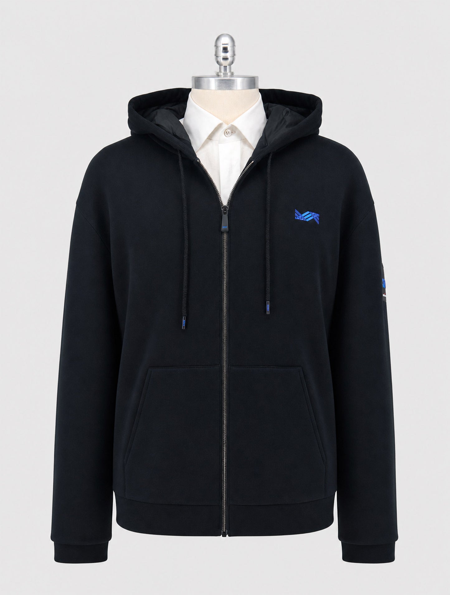 Kiton Knt Black Modal Coat
