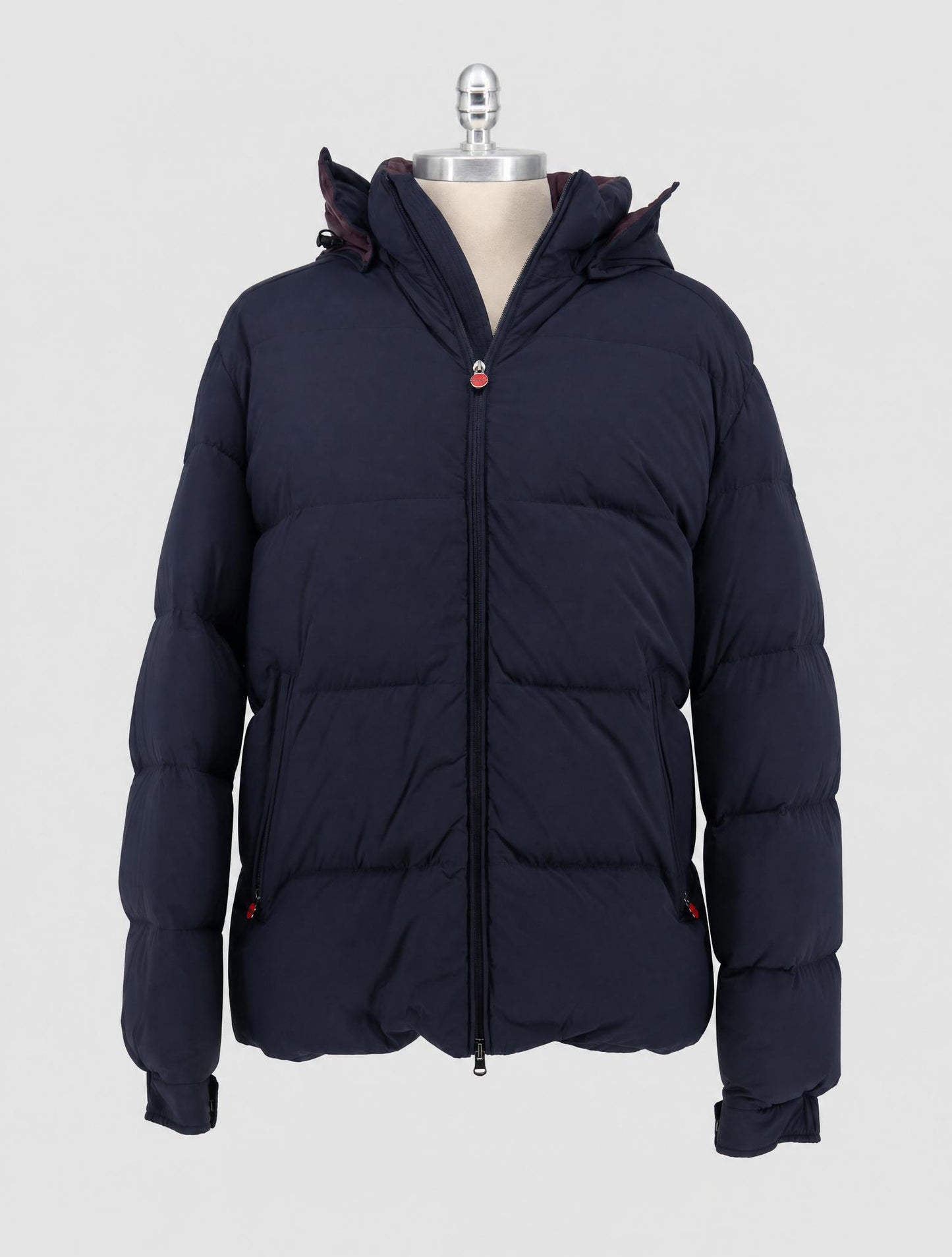 Kiton Blue Pa  Ea Coat