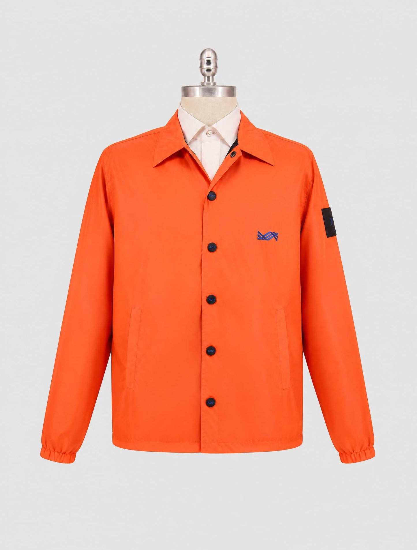 Kiton Knt Orange Pl Coat