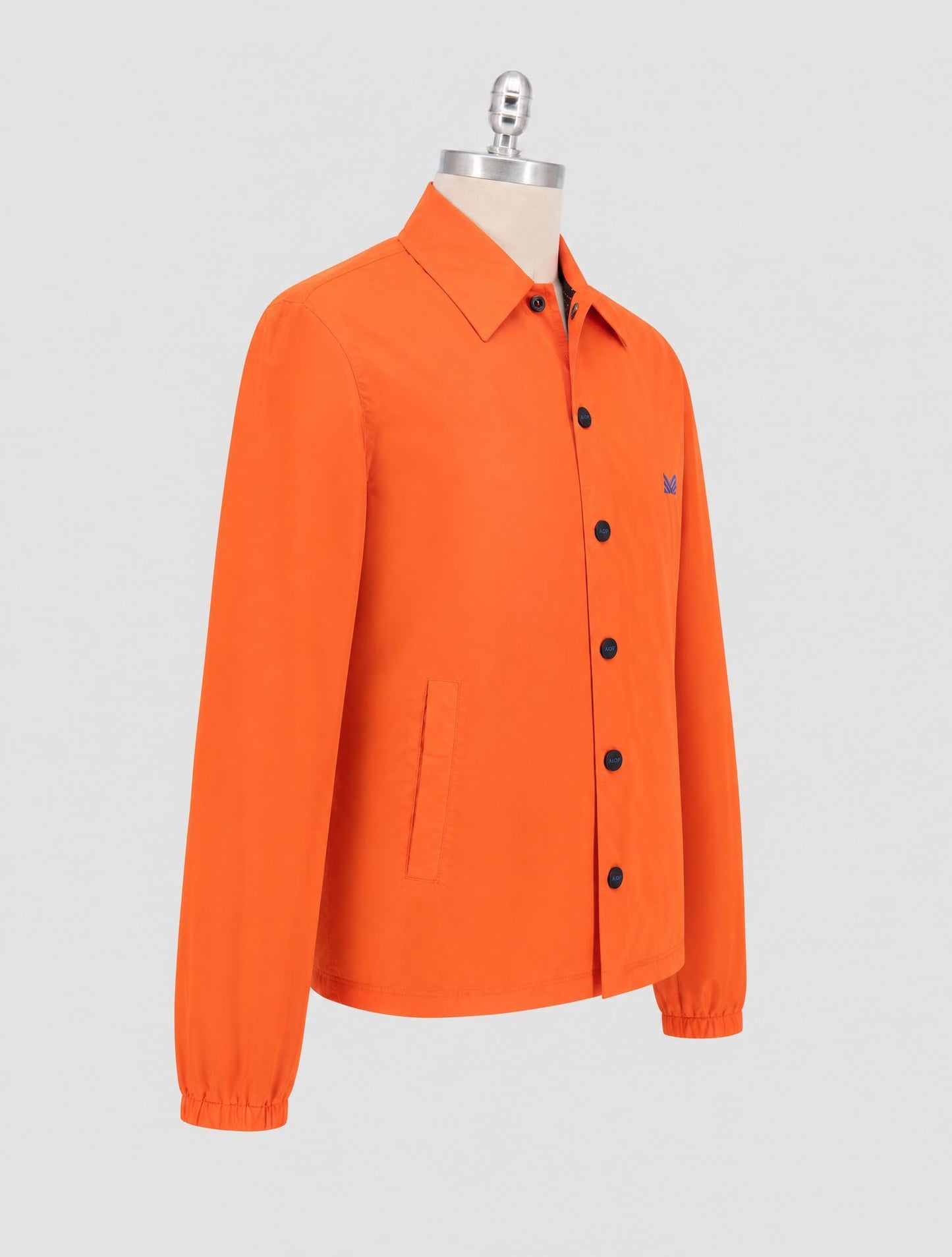Kiton Knt Orange Pl Coat