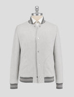 Kiton Gray Brown Cashmere Pa Reverse Coat