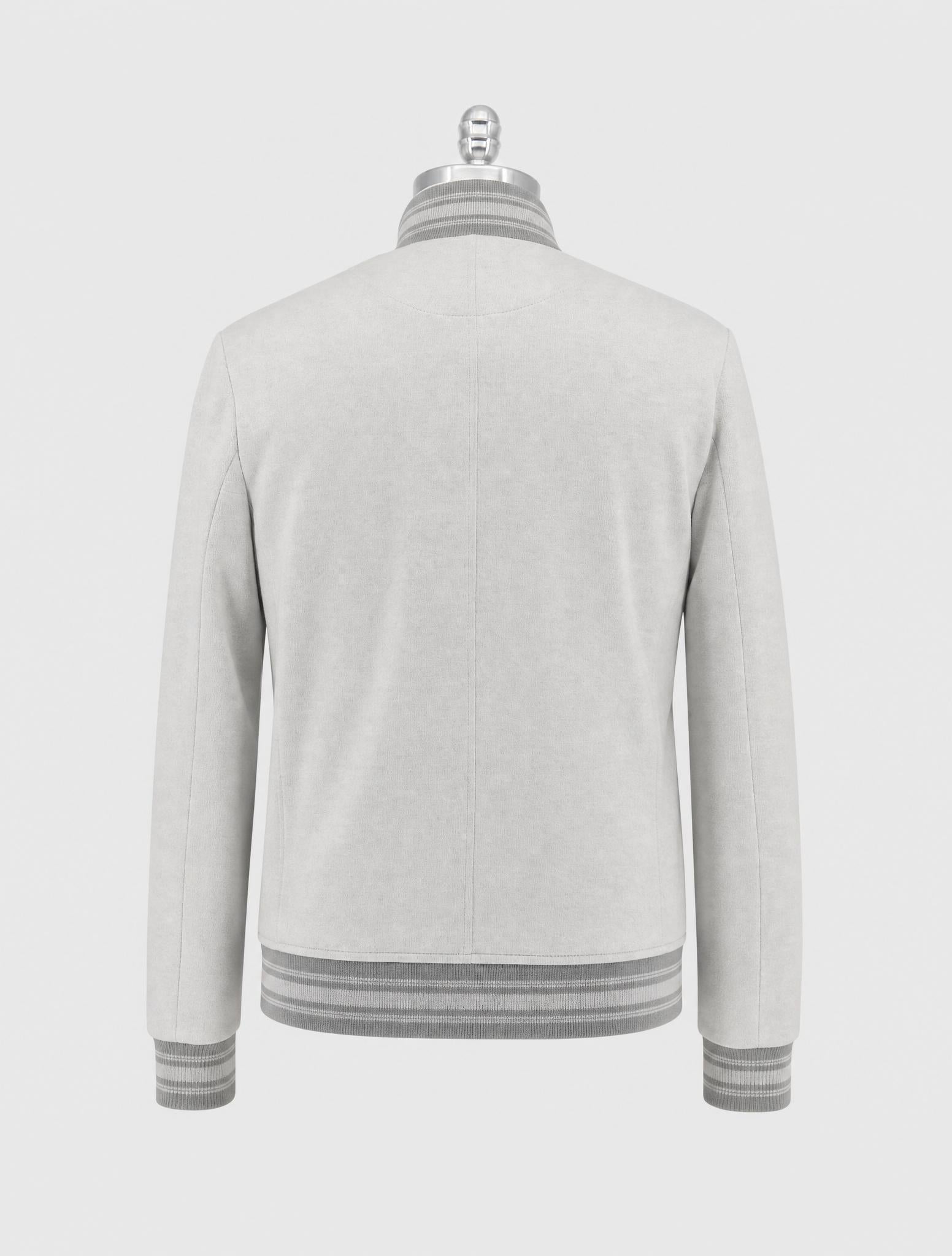 Kiton Gray Brown Cashmere Pa Reverse Coat
