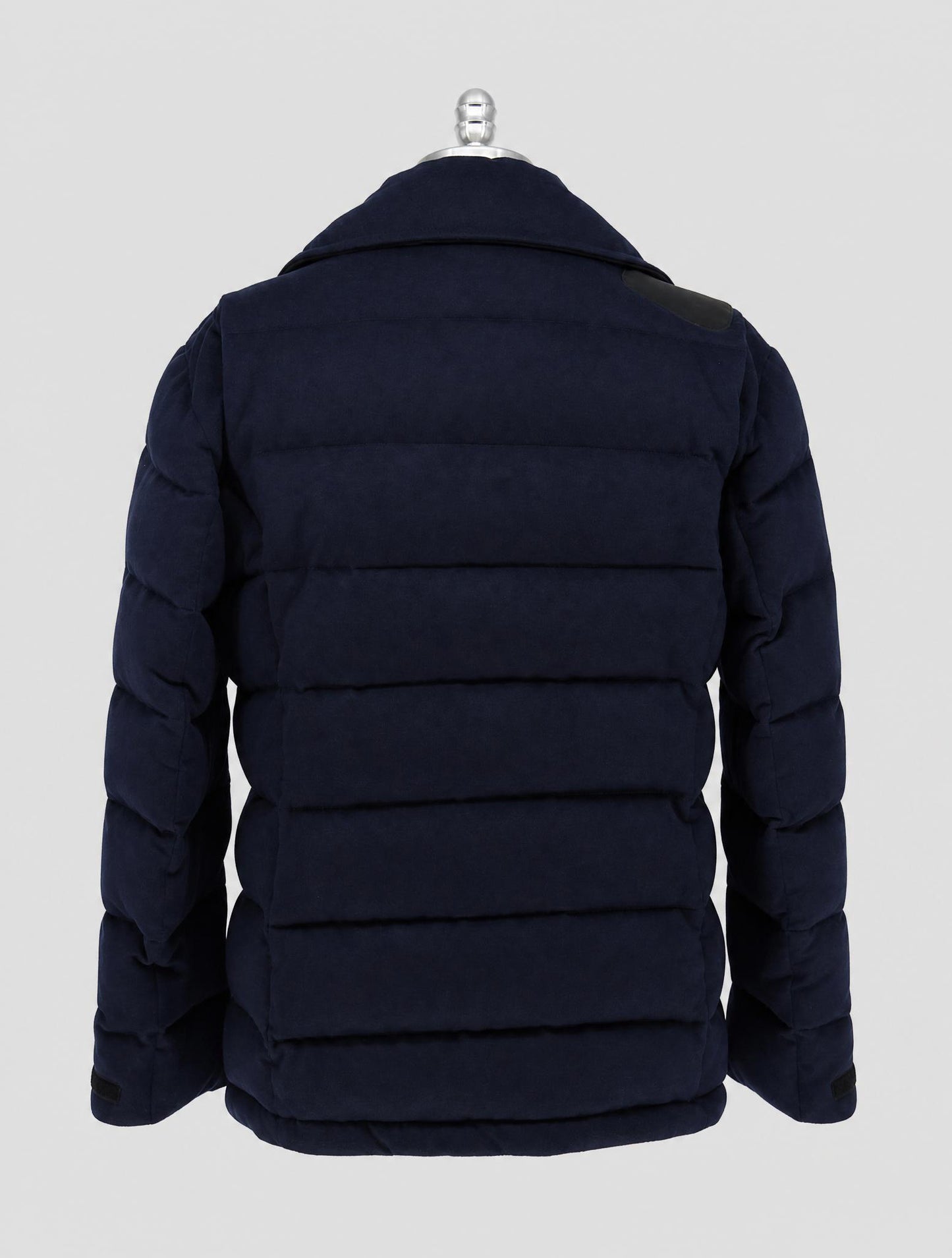 Kiton Blue Cashmere Coat