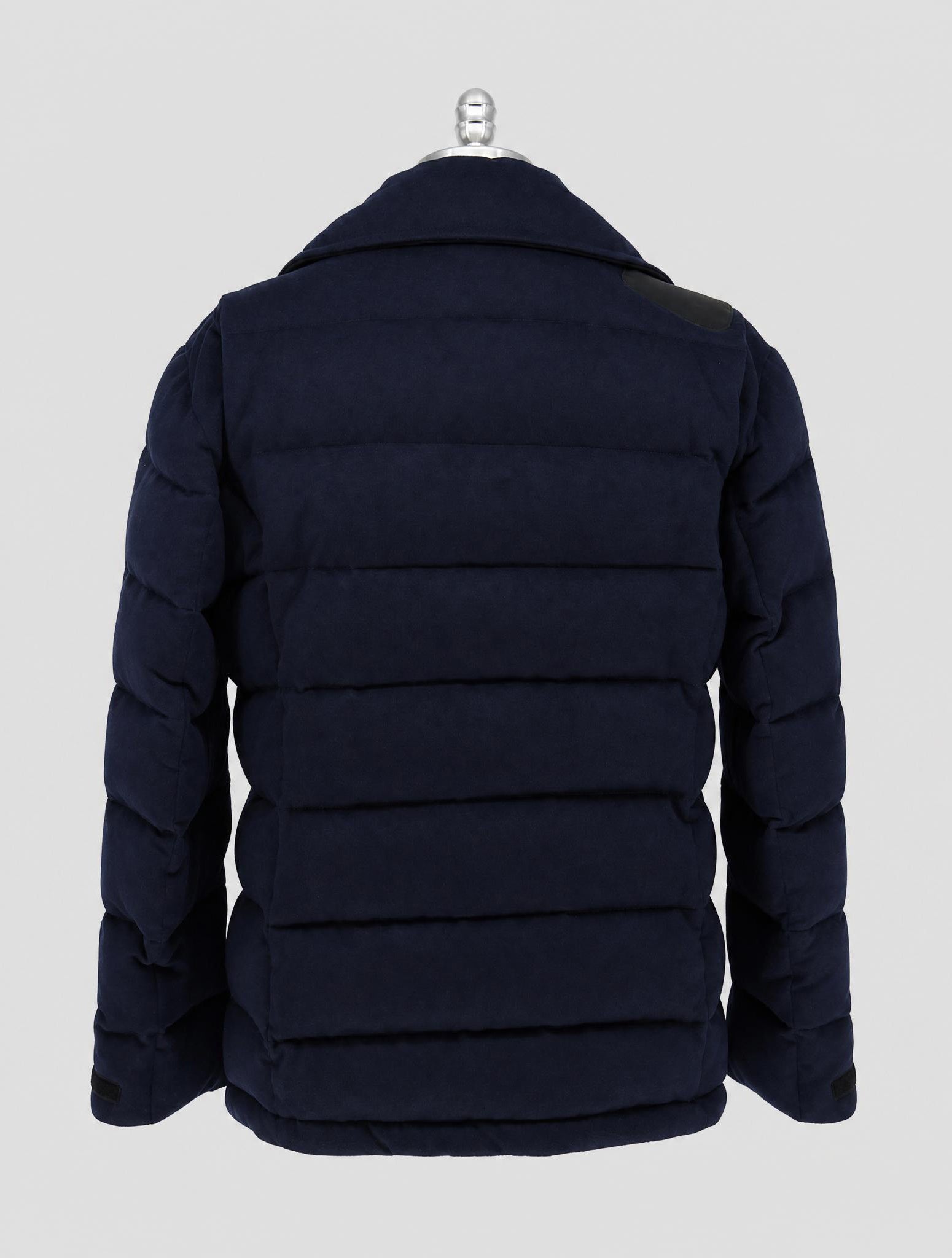 Kiton Blue Cashmere Coat