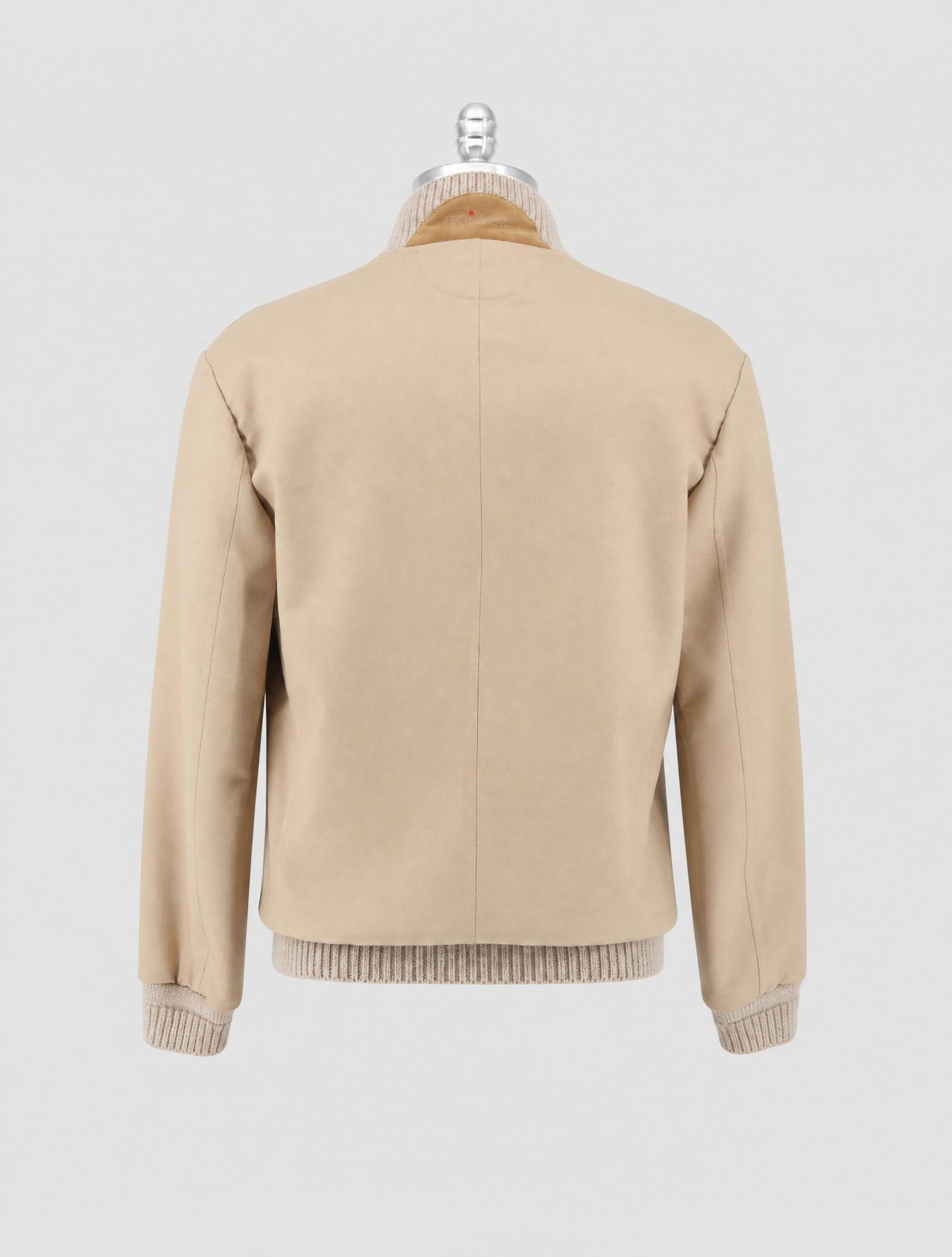 Kiton Brown Wool Ea Coat