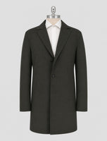 Kiton Green Pl Pu Coat