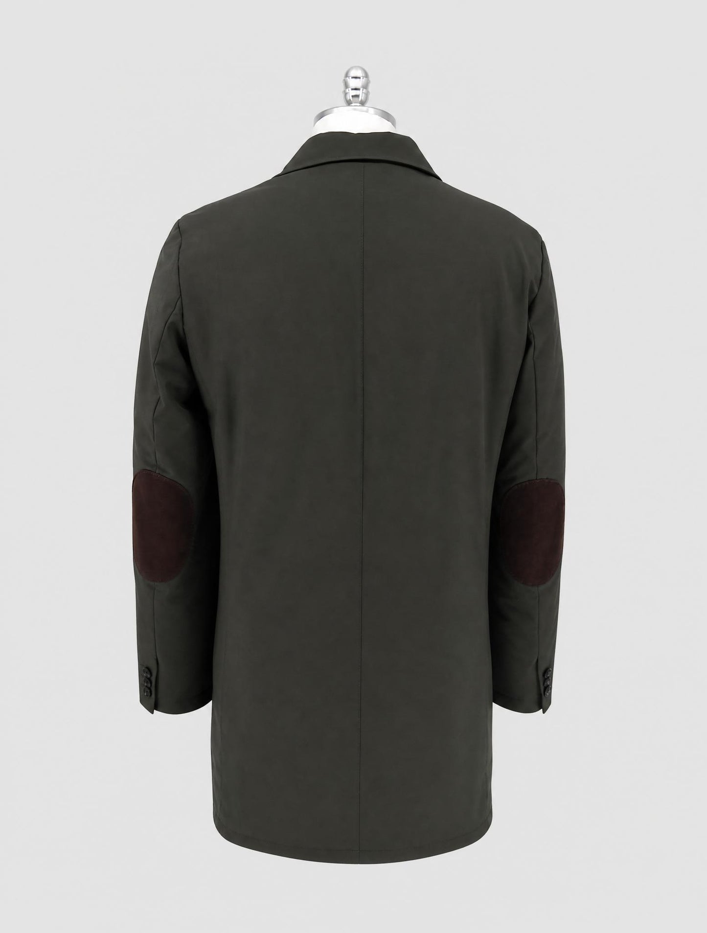 Kiton Green Pl Pu Coat