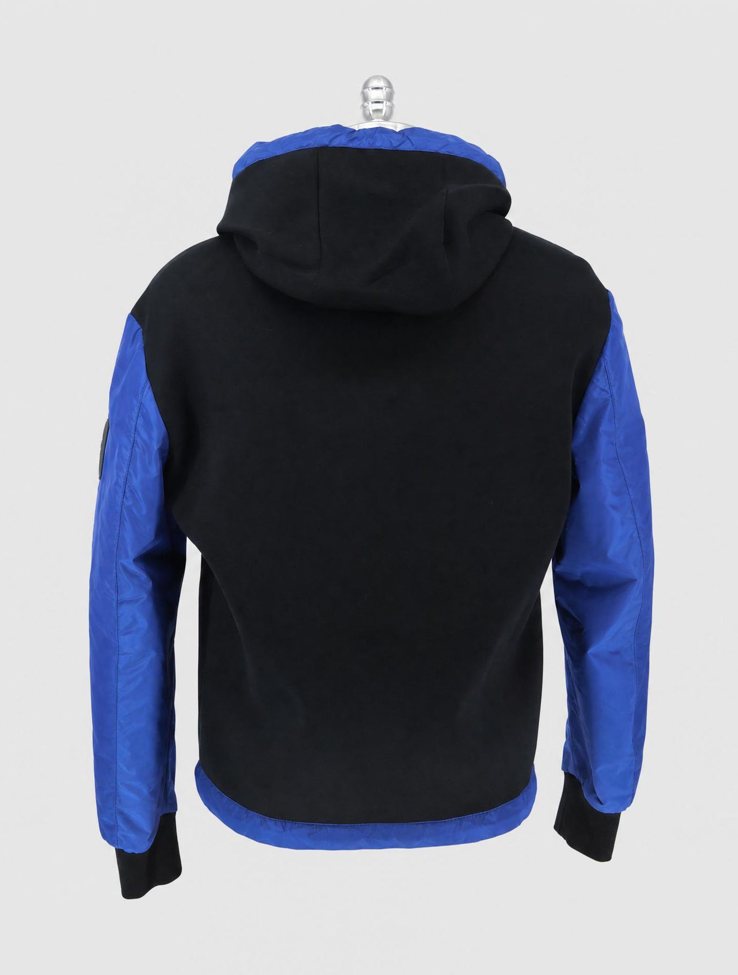 Kiton Knt Black Blue Modal Coat