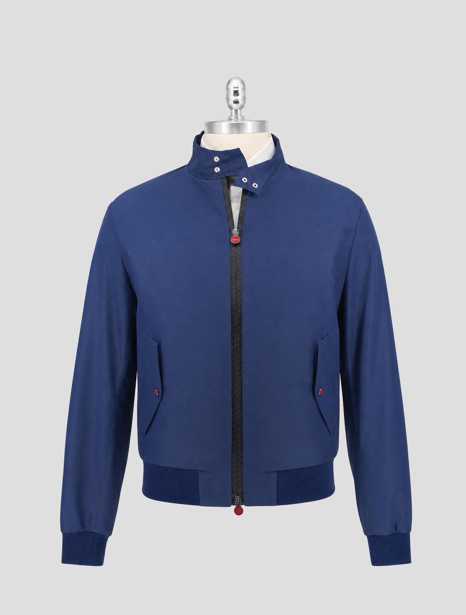 Kiton Blue Pl Coat