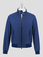 Kiton Blue Pl Coat